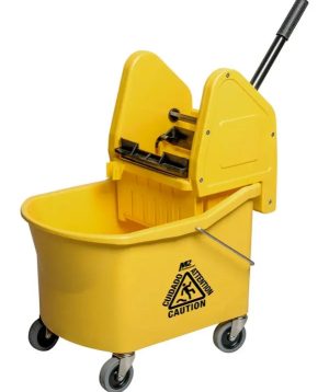 Mop Bucket With Down Press Combo 32 Qt/8 Gallon