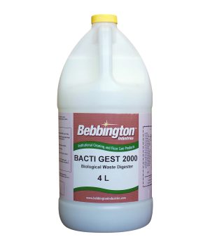 Bebbington Bacti-Gest Bacterial Grease Trap Maintainer 2000 - 4 Liter