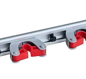 Aluminum 4-Clip Tool Holder  24''
