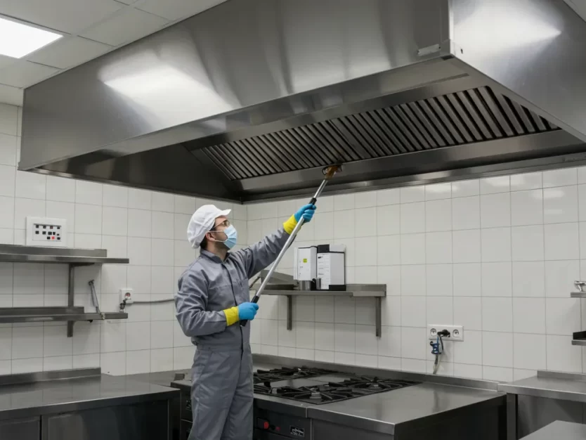 Commercial Vent and Hood Cleaning (2) Commercial Vent and Hood Cleaning