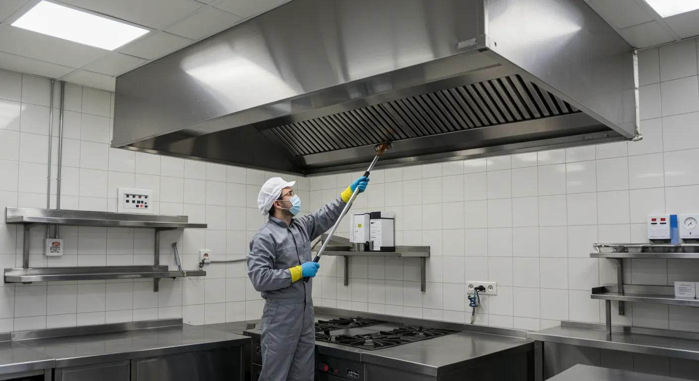 Commercial Vent and Hood Cleaning (2) Commercial Vent and Hood Cleaning